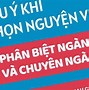 Chuyên Ngành Khác Gì Với Ngành