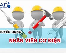 Tuyển Nhân Viên Bảo Trì Cơ Điện